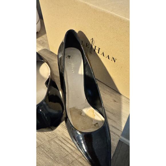 Cole Haan Women’s Black Patent Leather Heels – Size 8M – Excellent Condition - Picture 1 of 4
